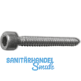 Blechschraube 4.8x16 Edelstahl A2 mit Zylinderkopf ~912