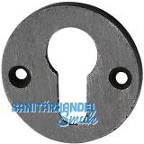SCHRGHOFER Zylinderrosette PZ,  50 mm, Hhe 3 mm, Eisen alt gebrstet