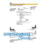 GU-966/150 mZ/oZ Profilbeutel, Schema A-K und C, L=1960 mm, wei