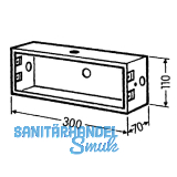 Abdeckkasten 300/110/70, Stahl verzinkt