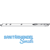 Innentrkantriegel 425 mm, Radius 8, Stahl silberfrbig (57916)