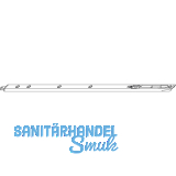 Innentrkantriegel 600 mm, Radius 8, Stahl silberfrbig (58465)