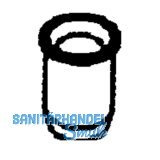 Trkantriegel m. Schlieblech und Buchse f. Stulpbreite 16 mm, silberfrbig