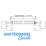 Sprossenband fr Sprossenrahmen, rechts, Kunststoff dunkelbraun (11154)