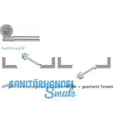 ASSA ABLOY Drckergt. CODE HANDLE \"B\", TS35 - 80, mattchrom