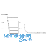 Smart Case Beschlag-Kassettenmodul, KB 900 mm, Aluminium natur eloxiert