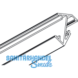 Aluminiumprofil MEC-3 schrg 3000 mm eloxiert
