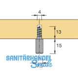 HETTICH PRESTIGE 2000 Anschlagstift zentrisch, Zubehr, 30103