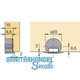 HETTICH PRESTIGE 2000 Anschlagwinkel Wing, zum Einlassen, 79738