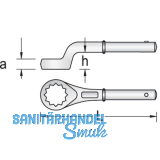 GEDORE Aufsteckringschlssel 2A 36 mm gekrpft
