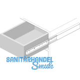 ACCURIDE 2026L Kugelkfigfhrung - Teilauszug, 40 kg, Schienenlnge 450 mm