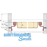 HETTICH SYSTEMA TOP 2000 Quadro 12 Teilauszug, ET 400 mm,Tragkraft 12 kg