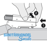 BLUMOTION Aufstecksteil fr Clip Top Scharnier fr Eckanschlag SB-2