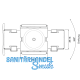 CPU-Halter Modell 005, Farbe schwarz
