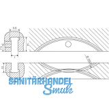 LAMELLO Clamex P Medius 14/10 Mittelwand-Verbinder, Inhalt 80 Paar