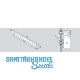 Oberlichtbefestigung Gleitschiene TS 92, silber