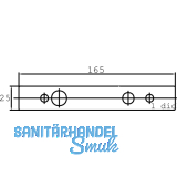 Oberes Lager DORMA PT 21 m. hochdrehbarem Bolzen  15 mm, Edelstahl (01.118)