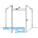 Schliefolgeregler DORMA SR 390 fr Stahltren, Stahl verzinkt