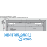 Gleitschiene GSR-EMF2-V/BG, silber