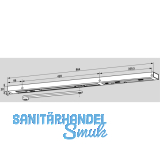 Gleitschiene G-EMR, silber