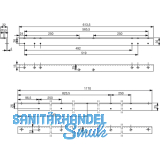 Sturzfutterwinkel DORMA G-SR-BG, silber