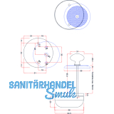 SOLIDO Drehknopfglocke  65 mm, Trstrke max. 56 mm, Stahl vernickelt