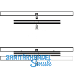 Drehteller Discociak 2 Auen  300 mm, Hhe 10 mm, Kunststoff schwarz