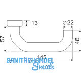 ECO Drckerlochteil D 116 - FS, VK 9 mm, Edelstahl
