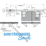 Schliefolgeregler SR Basis-1 fr Flgelbreiten bis 1600 mm, Stahl verzinkt