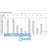 ACCURIDE 2132 Kugelkfigfhrung - Teilauszug, Schienenlnge 600 mm