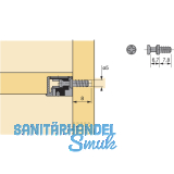 HETTICH VB 35/36 Einschraubdbel+Direktgewinde, Bohr 5, Spannma 6.7