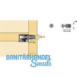HETTICH VB 35/36 Einschraubdbel+M6 x 7,8 Gewinde, Spannma 6.7