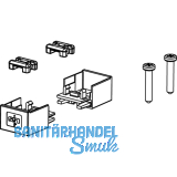 Endkappen- Aufbauset zu Aluprofil MEC-1, alufarbig