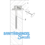 KSV Universalverbinder Halter GR.1; 40x26mm; Aluminium