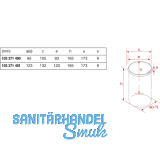 Flaschentlle  95 mm, Edelstahl