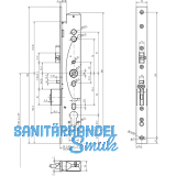 Mediator Schloss PZ 92, DM 35 mm, Stulp 24 x 300 mm (609-202PZ-----1)