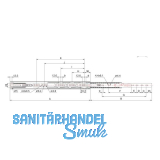 Fhrungssystem L46199 Kugel-Vollauszug m. integr. Dmpfung; 300mm; 40kg