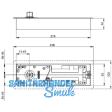 Bodentrschlieer GEZE TS 500 NV, EN 1-4 mit Feststellung