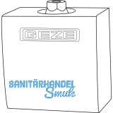 Drehlager aufliegend, fr T-Stop Gleitschiene, silber