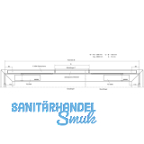 Gleitschiene E-ISM, silber
