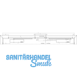 Gleitschiene R-ISM-BG VP, silber