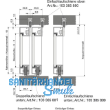 SCHCO - Beschlgegrt. Innenfront, Glasstrke 4, TK 20 Kg