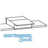 GU Thermostep/Timberstep Dichtplatte fr Mittelsto unten IV88-92