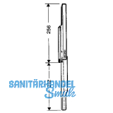 Handhebel m. Eckumlenkung OL 90 N, Hub 54 mm, Aluminium wei RAL 9016