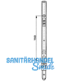 Vertikalgetriebe GEZE FZ 91 f.OL90N feste/abnehmbare Kurbelstange,Stahl verzinkt