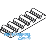 Synchronbeschlag HAWA-Symmetrie 80/Z, Flgelb. 500-1200 mm f. 2-flg.Schiebetren