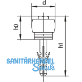 Fhrungsrolle HELM 559 D, Kunststoff wei