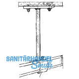bersteckmuffe f. bauseitige Schweikonstruktion HELM 1104, M6 x 10, Stahl blank
