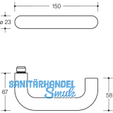HEWI FH-Drckergt.111.23 R PZ - auf Ros. rubinrot