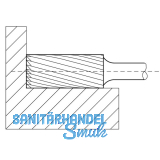 LUKAS HSS-Frsstift Form A Zylinder Kopf  10 mm Lnge 13 mm Zahnung 3